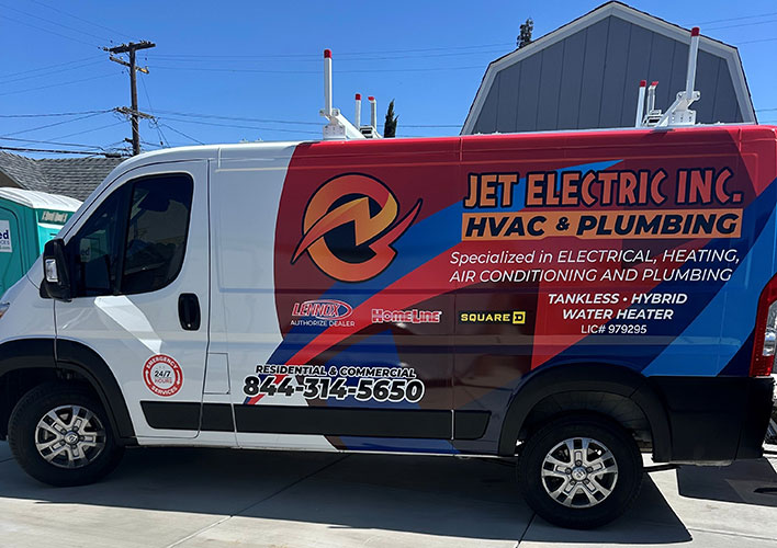 Jet Electric Work Van Jet Electric Work Van